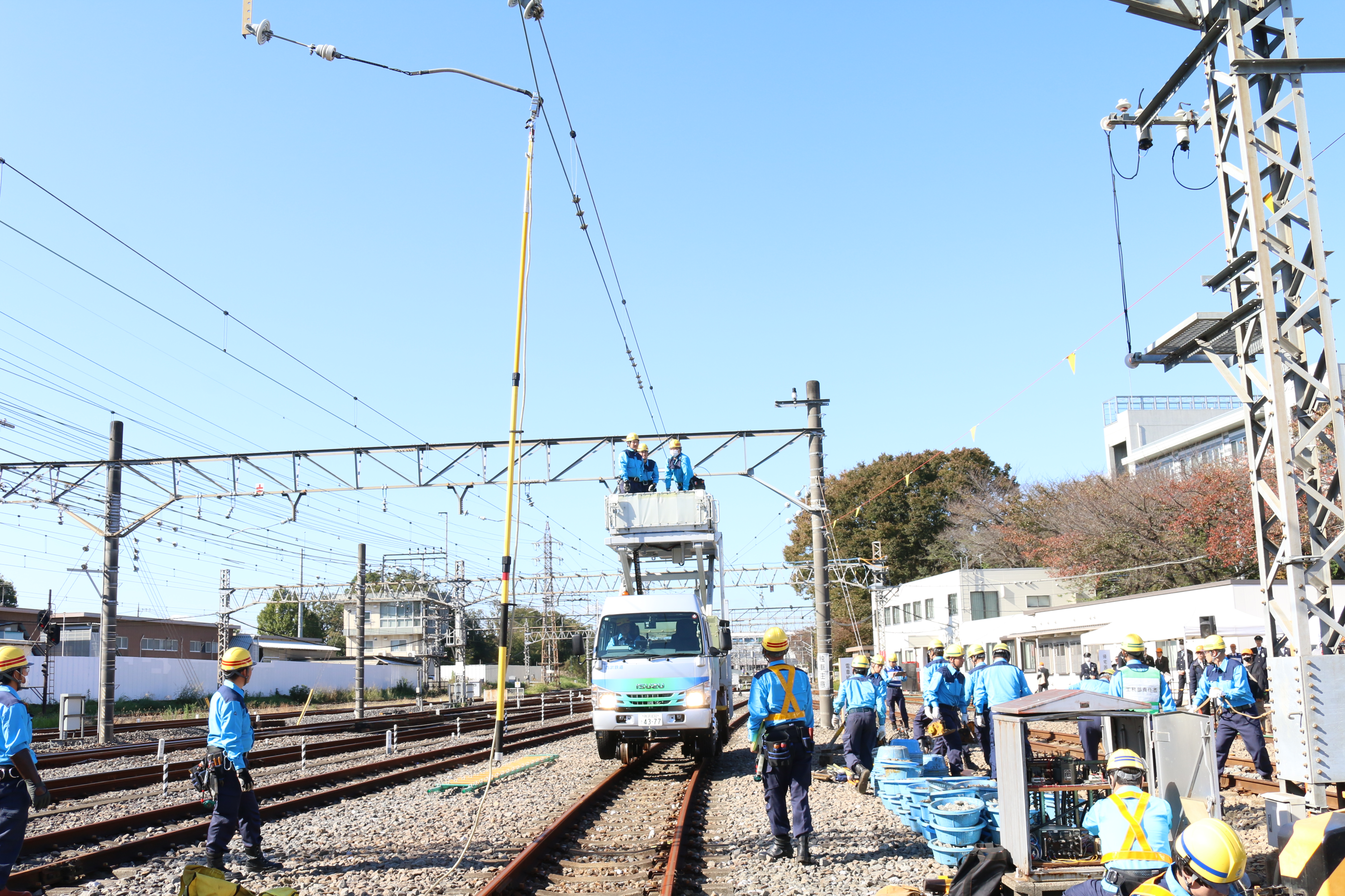 災害に強い沿線を目指し「2024年度総合復旧訓練」を実施