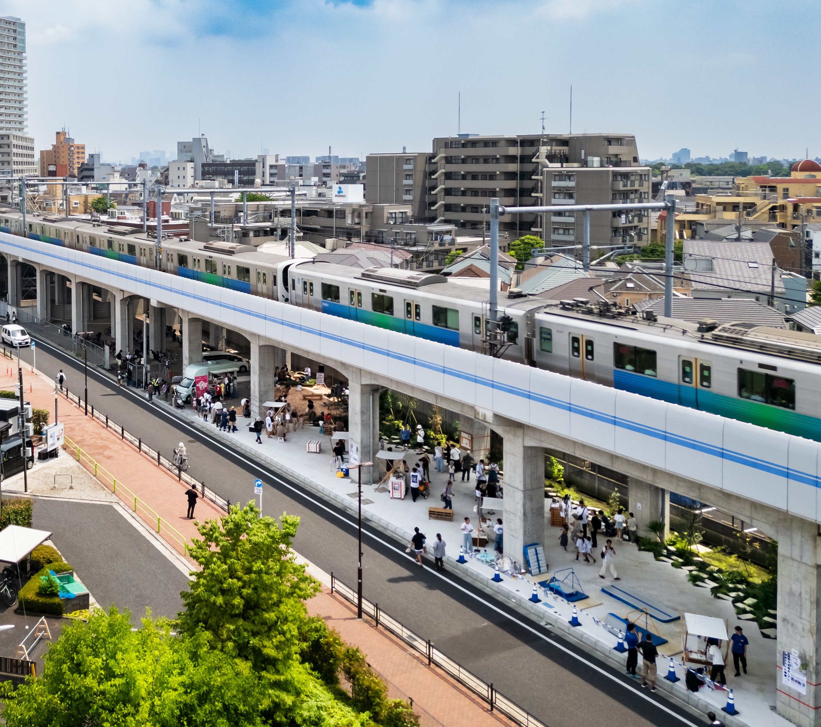 「石神井公園駅～大泉学園駅間の高架下広場」が 第24回『緑化技術コンクール』において環境大臣賞を受賞