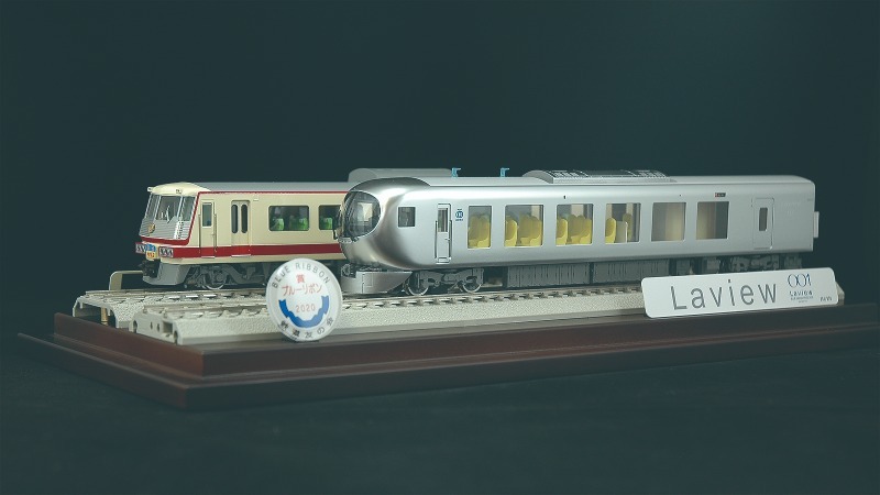 西武鉄道001系・5000系先頭車ディスプレイモデル