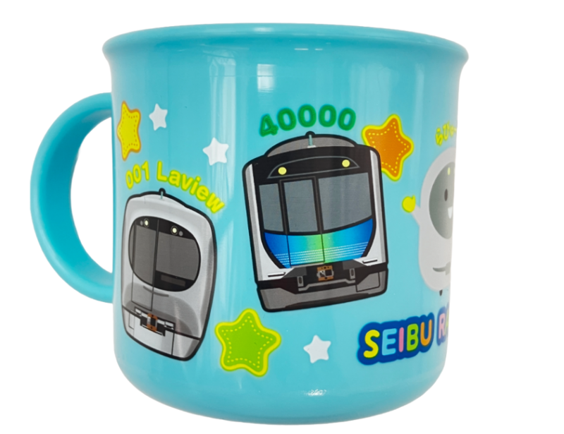 プラコップ（西武鉄道 ブルー）
