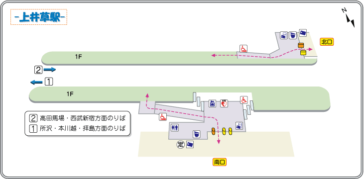 駅構内図