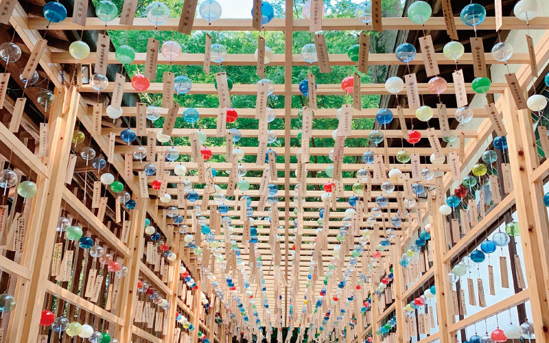 川越氷川神社「縁むすび風鈴」