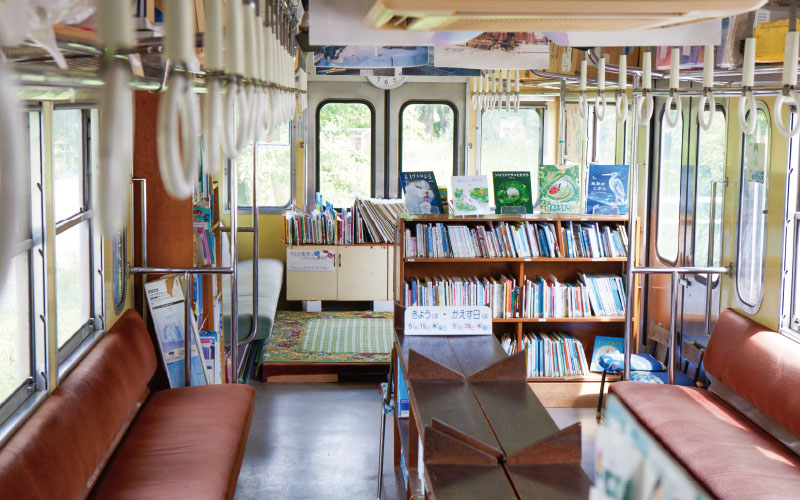 くめがわ電車図書館